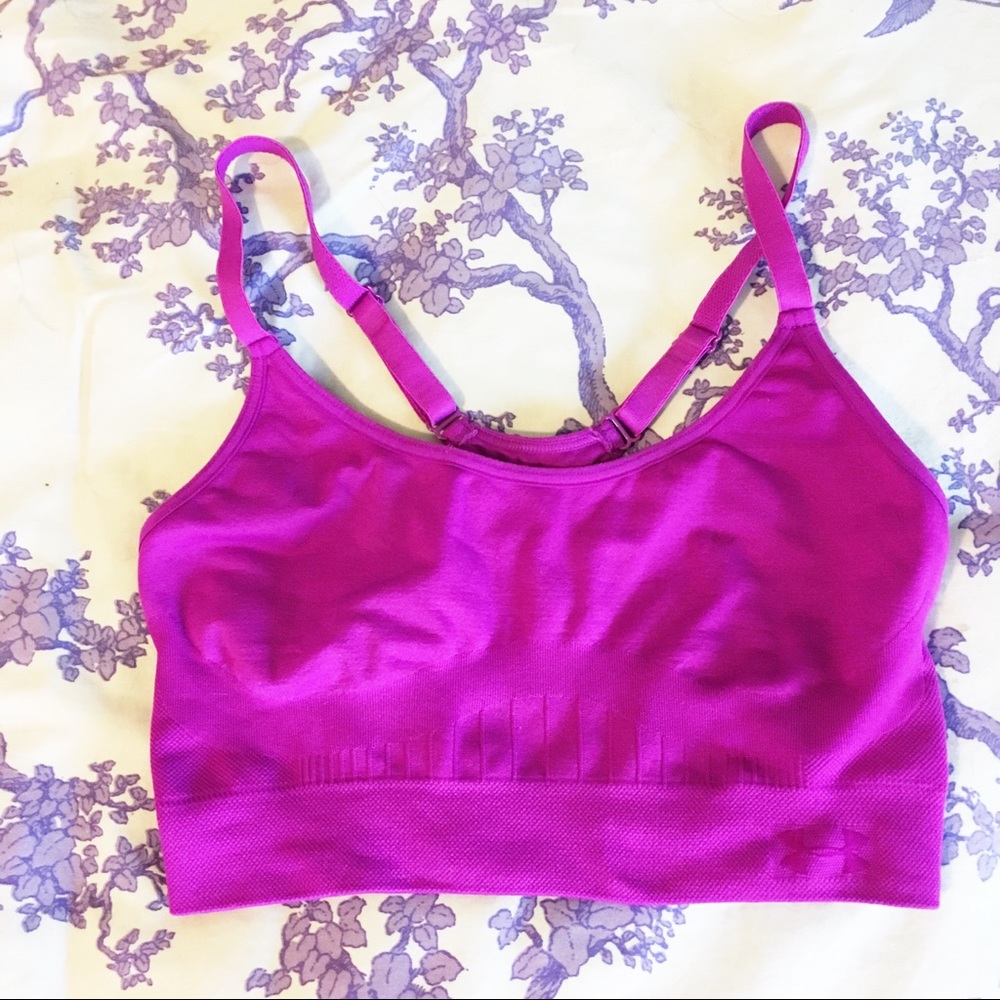 Under Armour Sports Bra 🌺 Gorgeous Orchid color